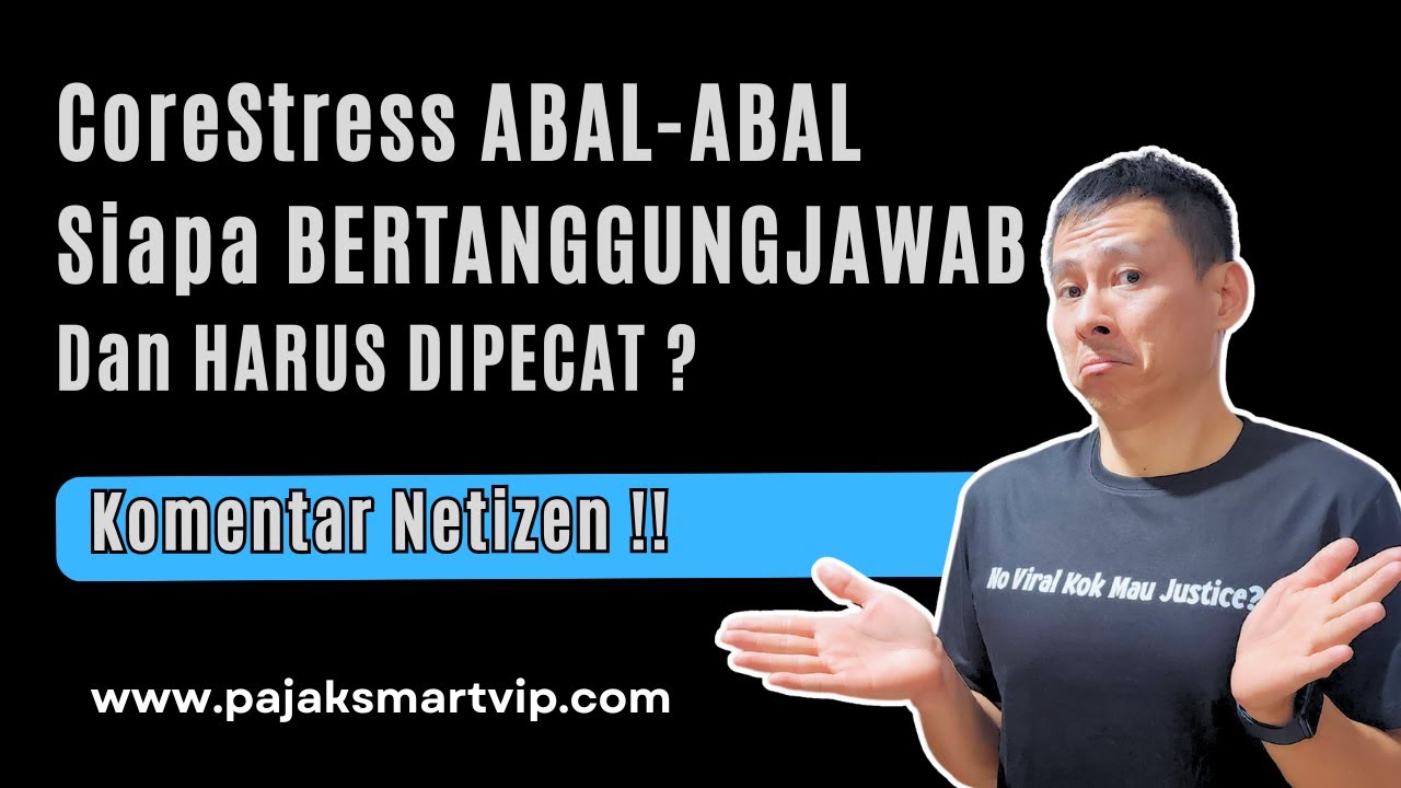CoreSTRESS Produk Abal-Abal Siapa BertanggungJawab dan Harus Dipecat ??