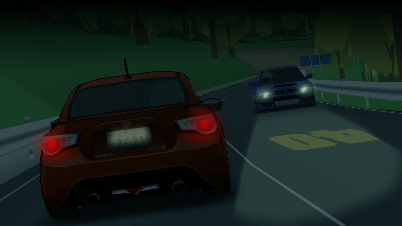 FR Legends|takumi pass gt86 scene remake