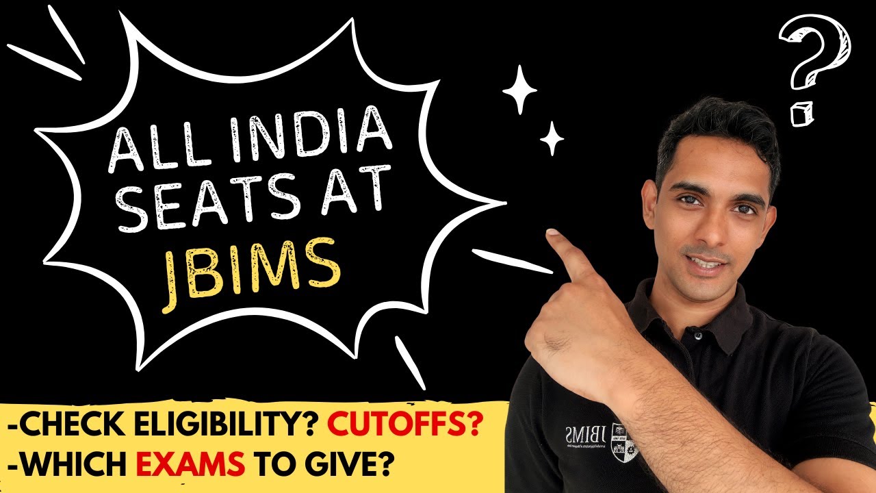 Everything about All India Seats in JBIMS | MBA CET 2026