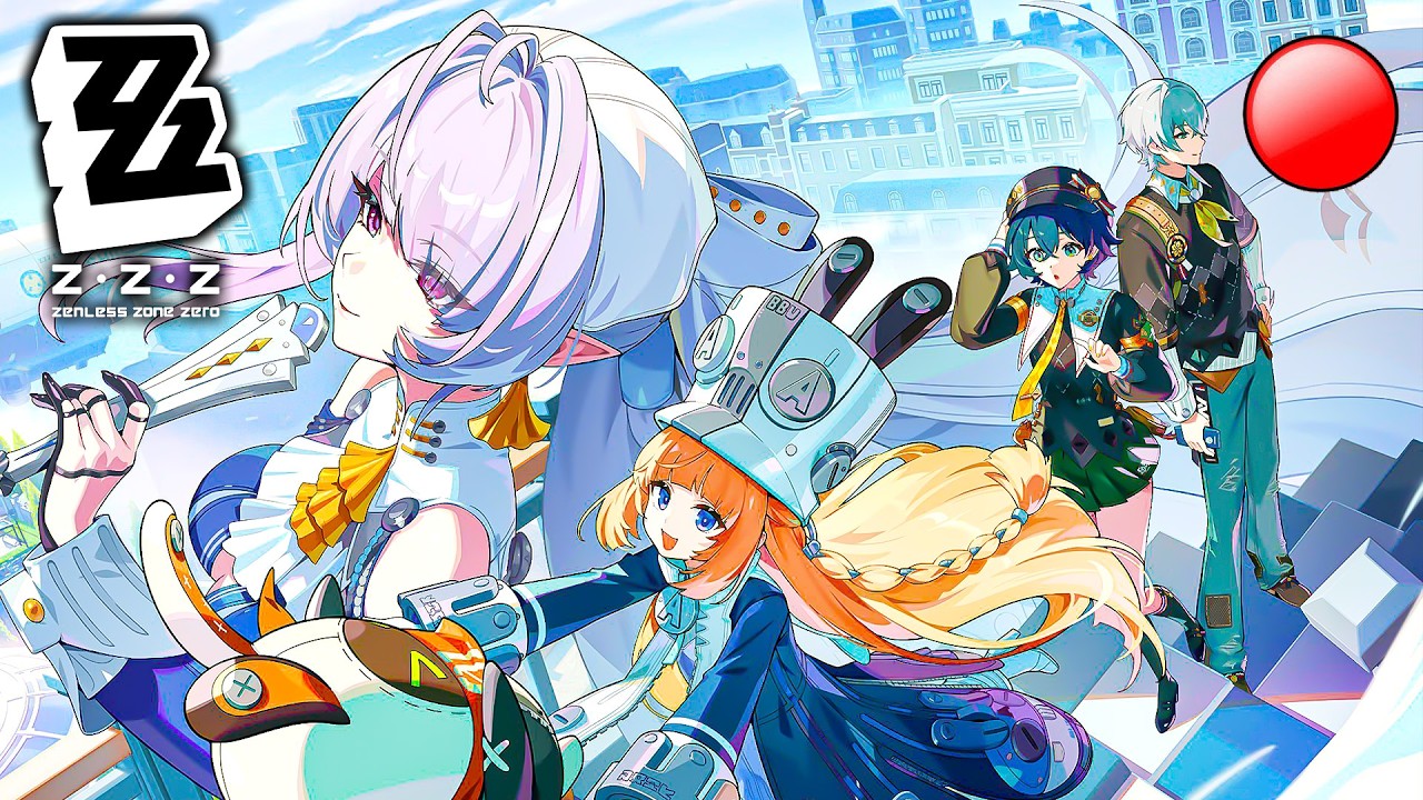 🔴 Zenless Zone Zero 3.0 Roscaelifer - New Main Story Quest Full Playthrough Livestream