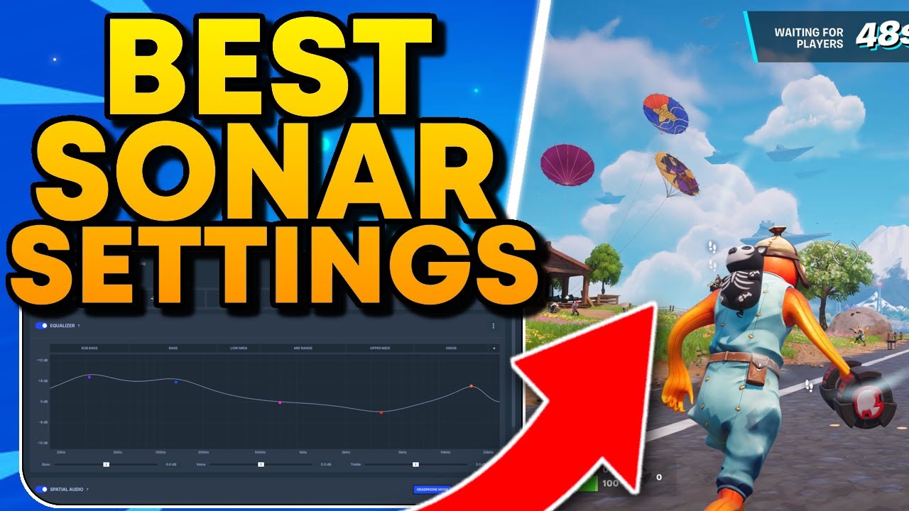 Best SteelSeries Sonar Settings for Fortnite (2026 Guide)