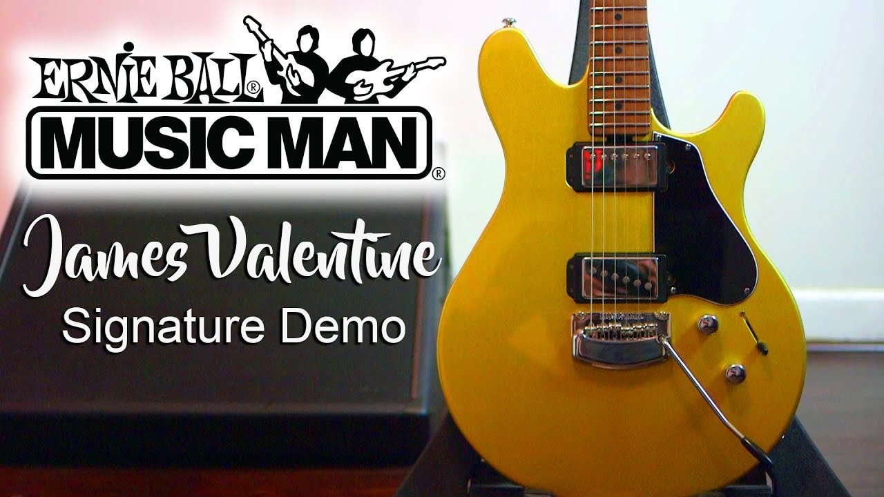 Ernie Ball Music Man VALENTINE 2018 Demo — Купер Картер