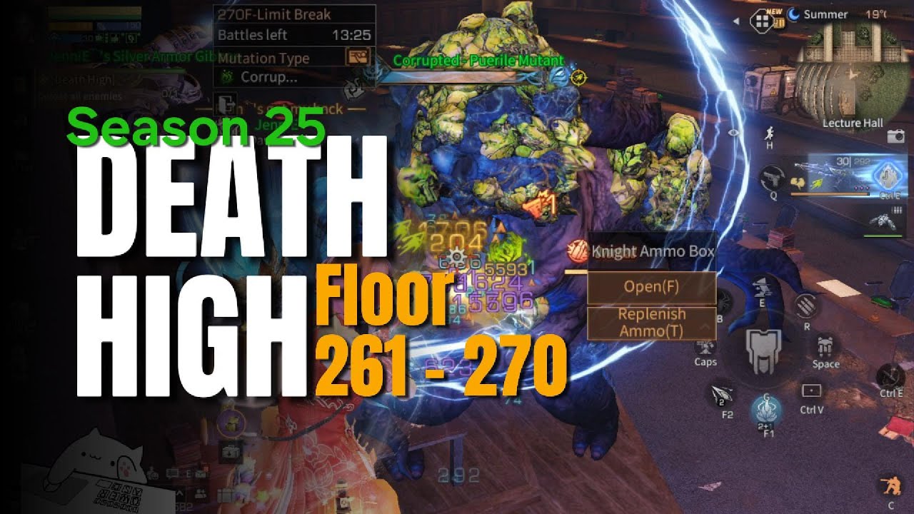 LIFEAFTER - DEATH HIGH 261 - 270 | SEASON 25