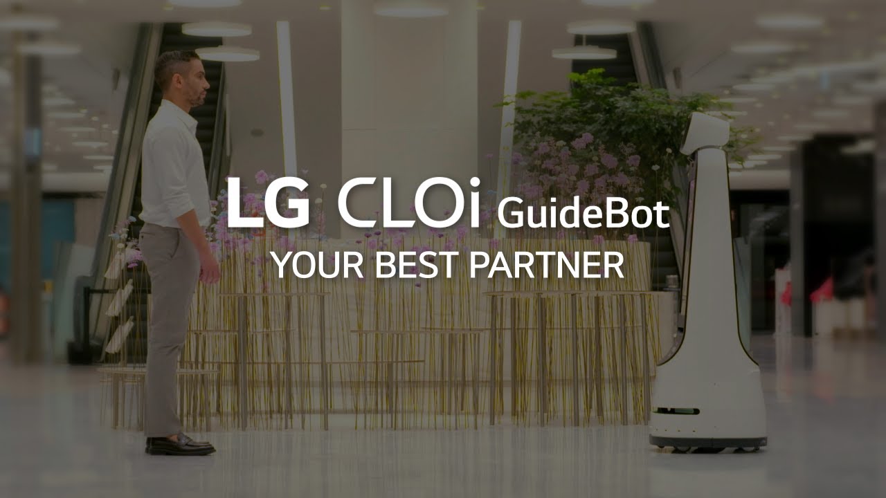 LG CLOi GuideBot : SMART AND FRIENDLY GUIDANCE/ADVERTISING PARTNERㅣLG