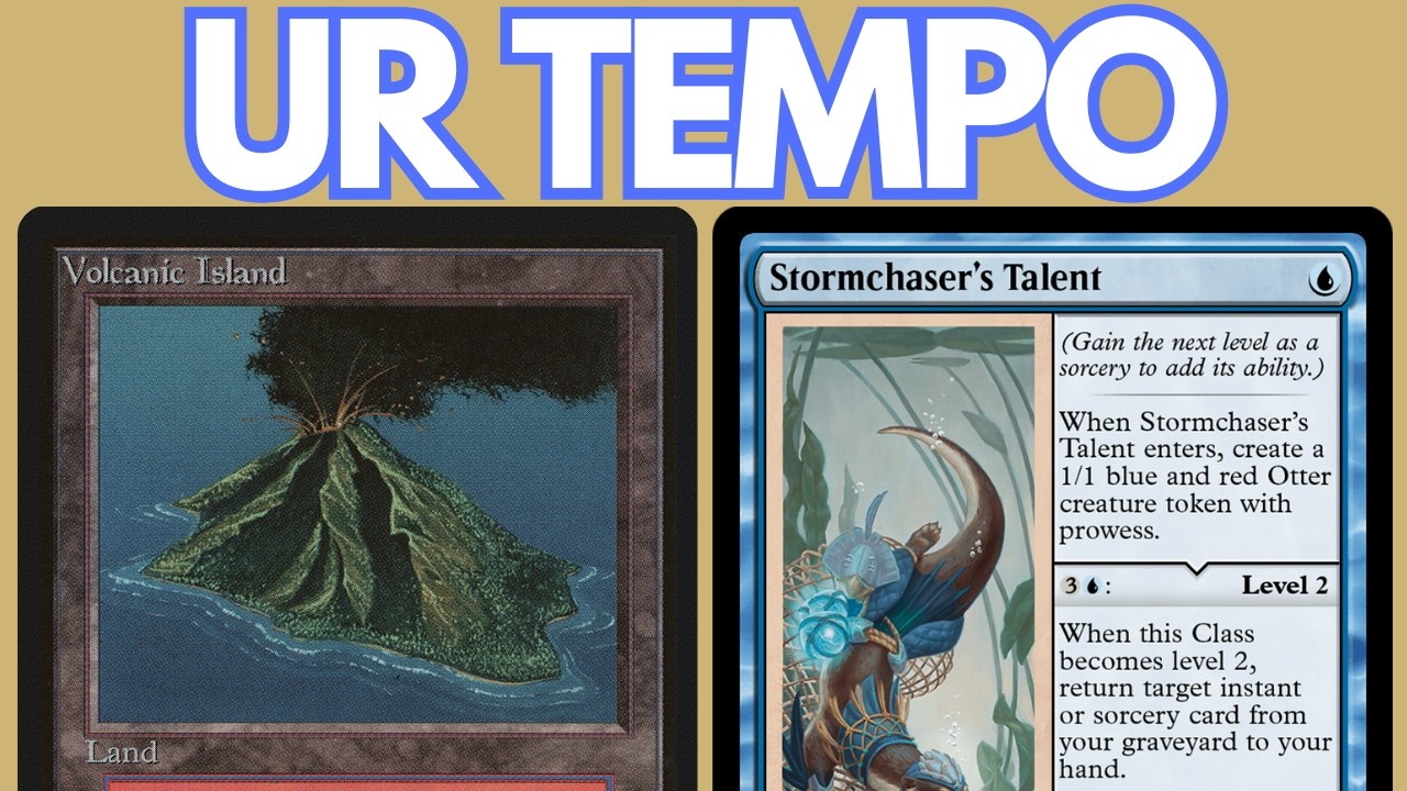 OTTER SLAUGHTER! Legacy UR Tempo ft. the Stormchaser's Talent Boomerang Basics combo. MTG League