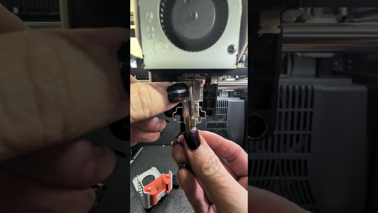 Печатающая головка Kobra S1 Max от @ANYCUBIC3D. #3dprinting
