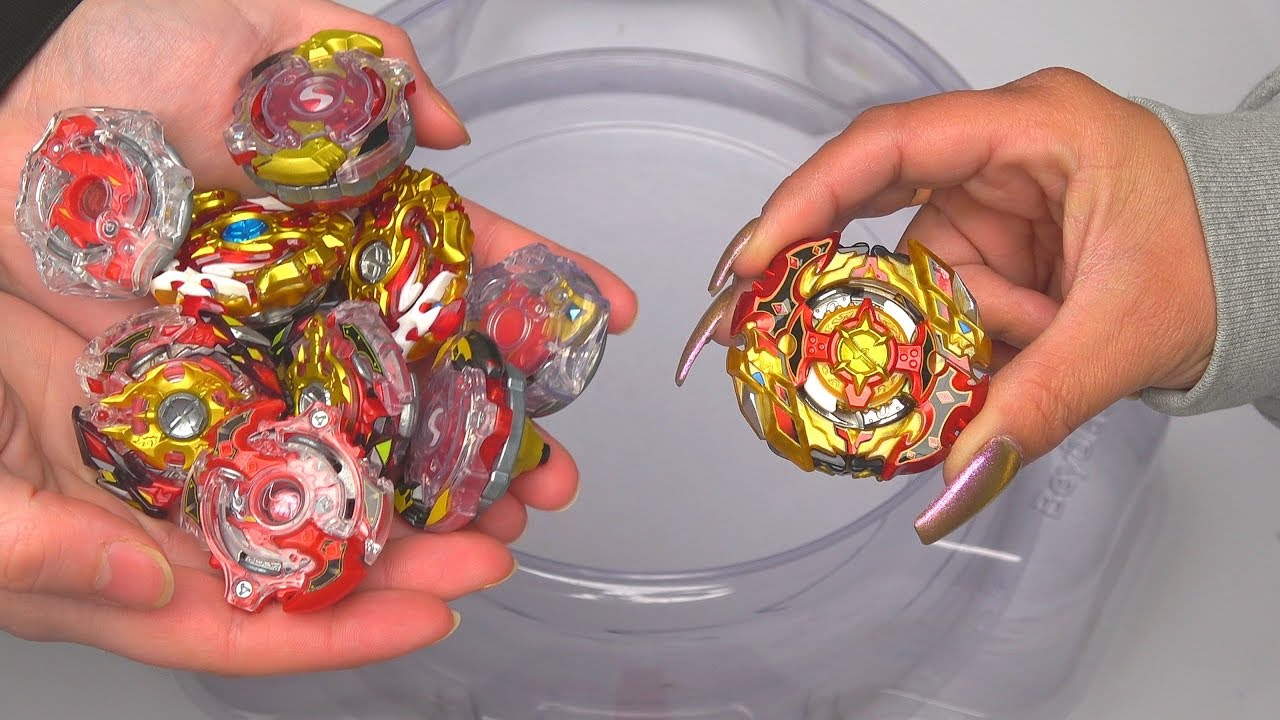 CHO-Z SPRIGGAN vs ALL SPRIGGAN SPRYZEN BEYS Beyblade Burst Super Z ベイブレードバースト 超ゼツ