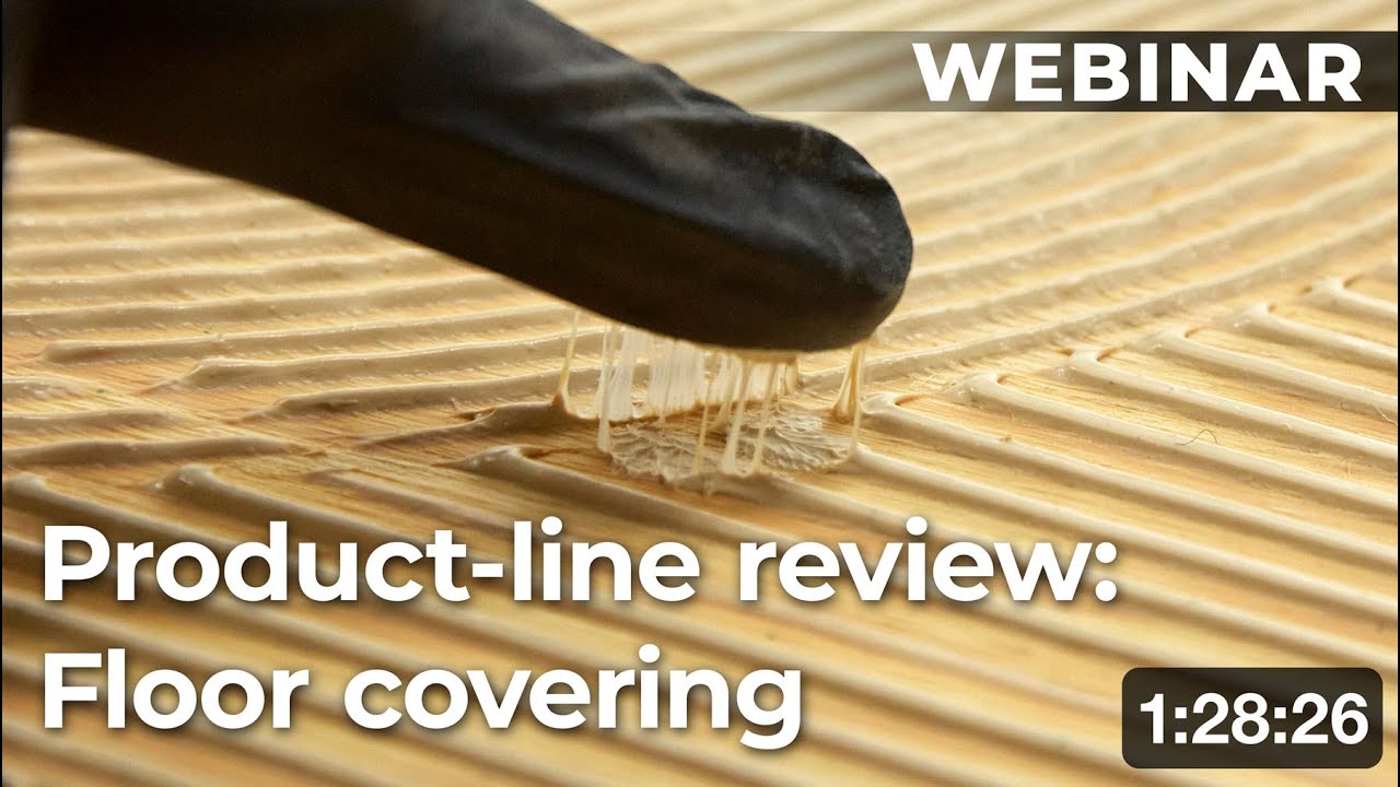 MAPEI Webinar – Floor Covering Installation Systems product-line review
