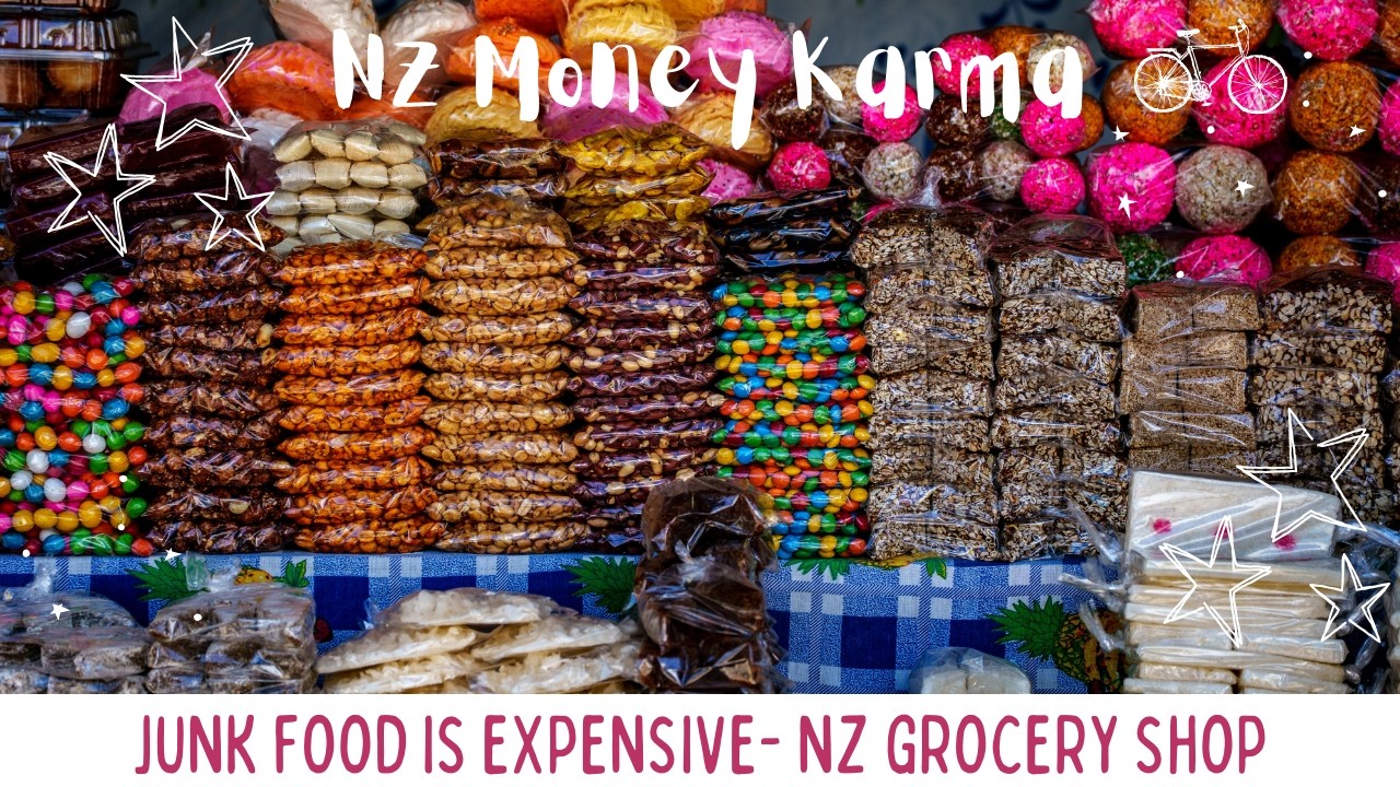 Junk food is expensive! NZ grocery shopping
