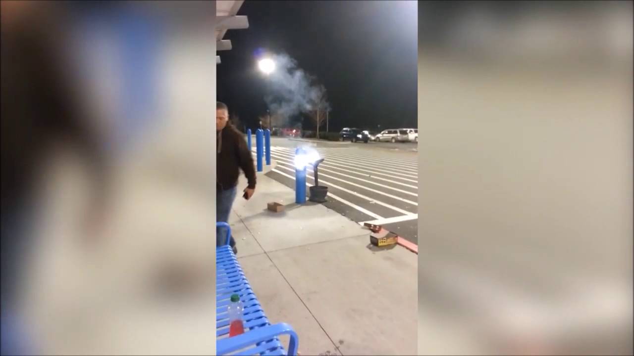 Walmart firework fail 2016
