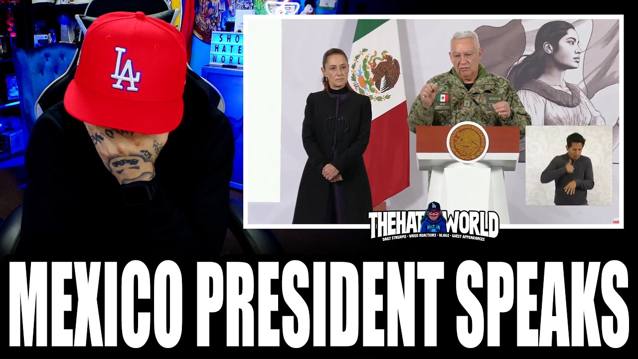 Mexico President Speaks After The Deat* Of Kingpin El Mencho, 