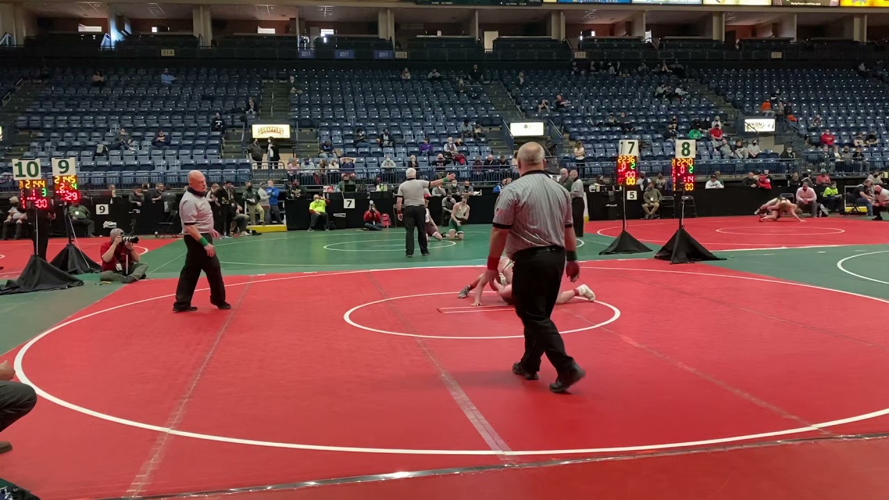 132 lbs OAC JH FINAL Bradley Eaton vs Tyson Clear