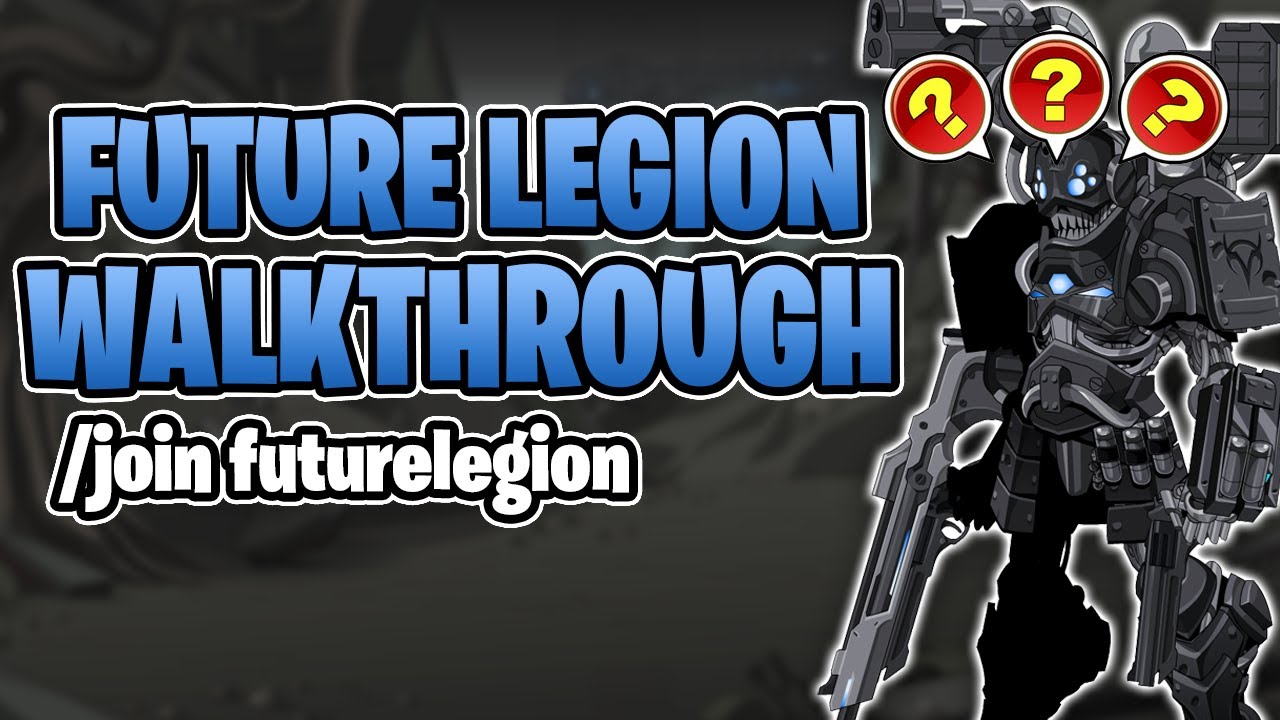 Future Legion Quest Walkthrough /join futurelegion - AQW