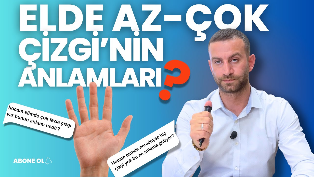 ELİNİZDEKİ &Ccedil;İZGİLERİN ANLAMI NE!!!(AZ-&Ccedil;OK &Ccedil;İZGİLİ EL)