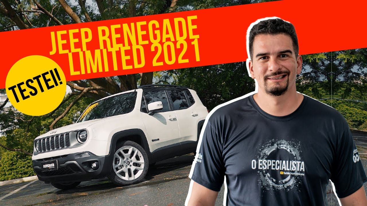 TESTEI: JEEP RENEGADE LIMITED 2021