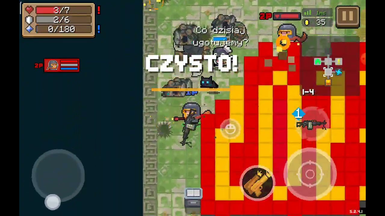 gram z przyjacielem w soul knight.