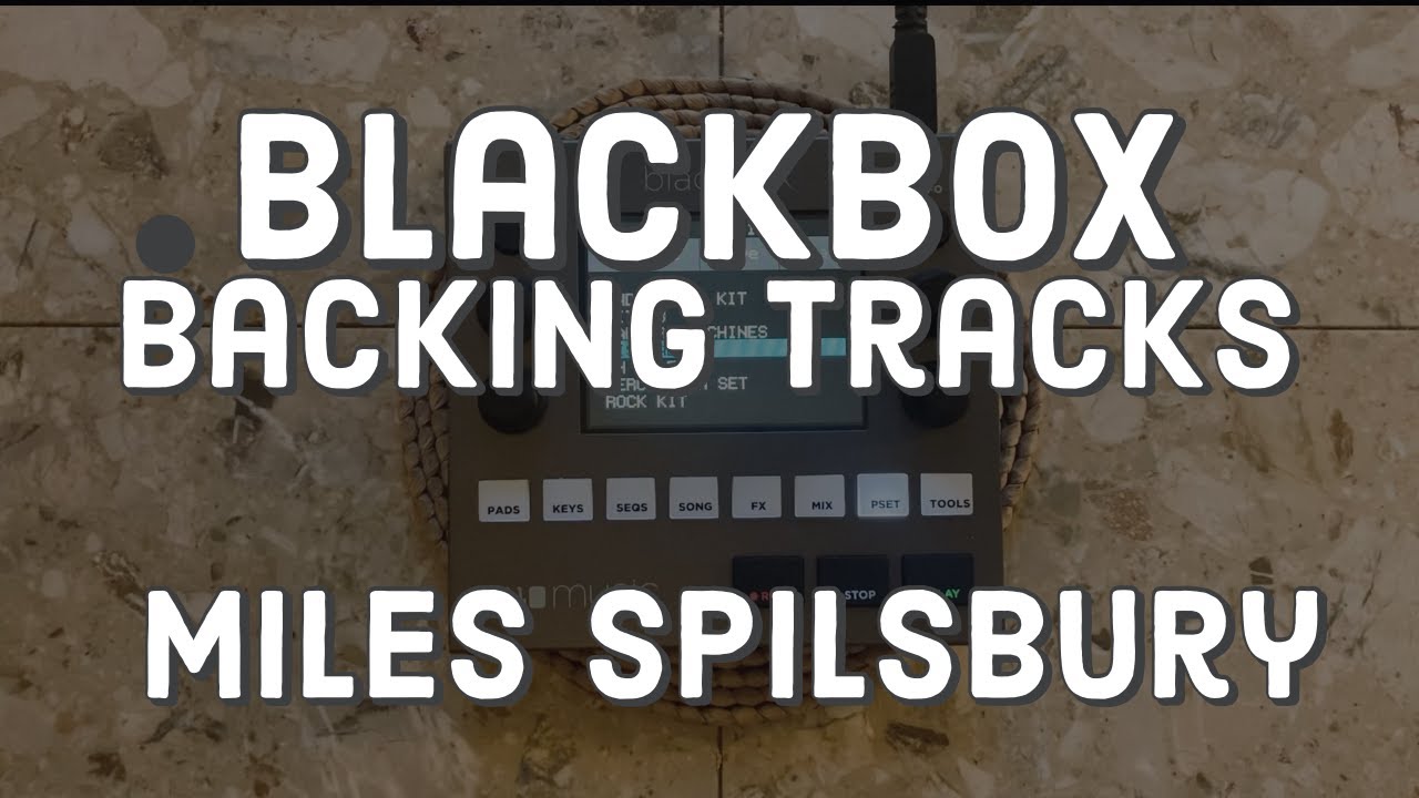 Working with Backing Tracks -- 1010music Blackbox