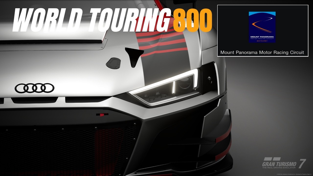 GRAN TURISMO 7 | WORLD TOURING 800 | MOUNT PANORAMA | AUDI R8 LMS EVO 19