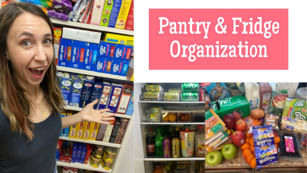 PANTRY & FRIDGE ORGANIZATION | TRYING TO GET ORGANIZED