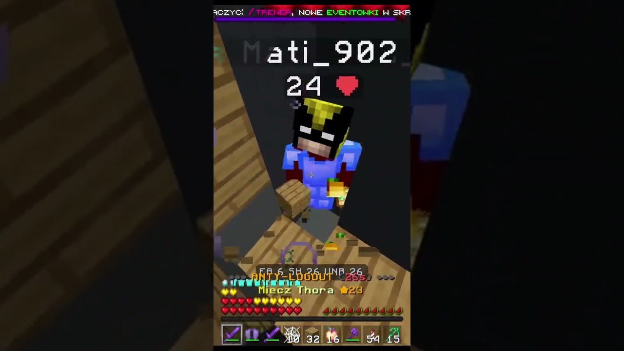 Typ z topkowego klanu pada w 26 odemnie w 20
