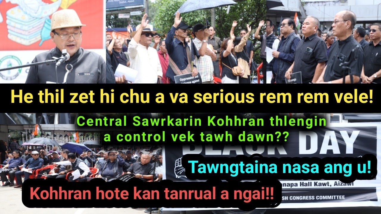 Hei zet hi chu Mizoram tan a va serious rem rem vele😮Central Sawrkarin Kohhran a control dawn maw??😮