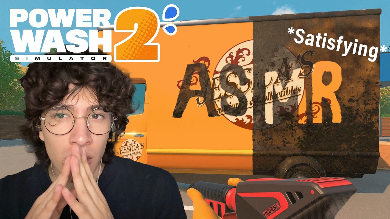 Most Satisfying ASMR Video EVER You Will Fall Asleep | PowerWash Simulator 2