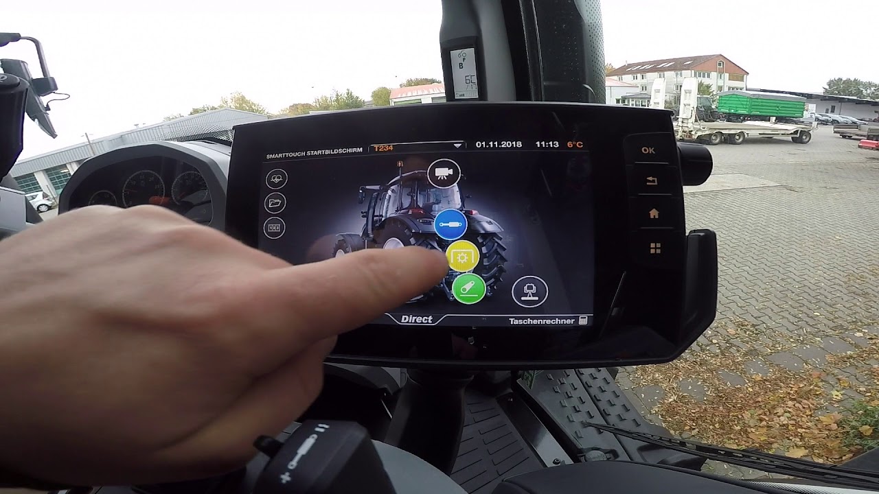 Valtra Zapfwelle einw&auml;hlen