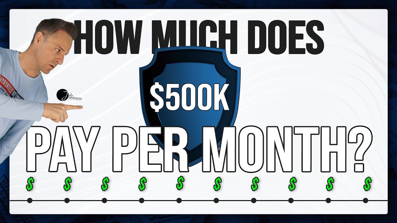 How Much Does a $500,000 Annuity Pay Per Month?