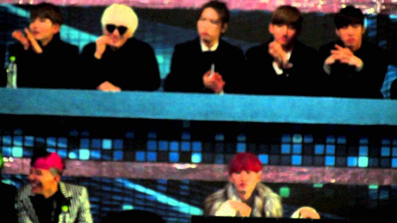 121229 [HD fancam] SJ at SBS Gayo (F(x)- Electric Shock)