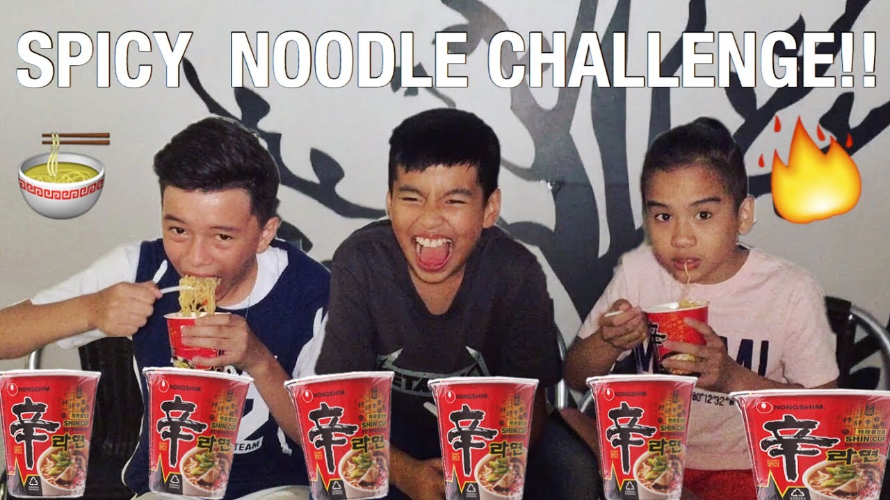 SPICY NOODLE CHALLENGE FT. LUKE & AJ !!! **EXTREMELY SPICY** || TEAM YEY BOYS