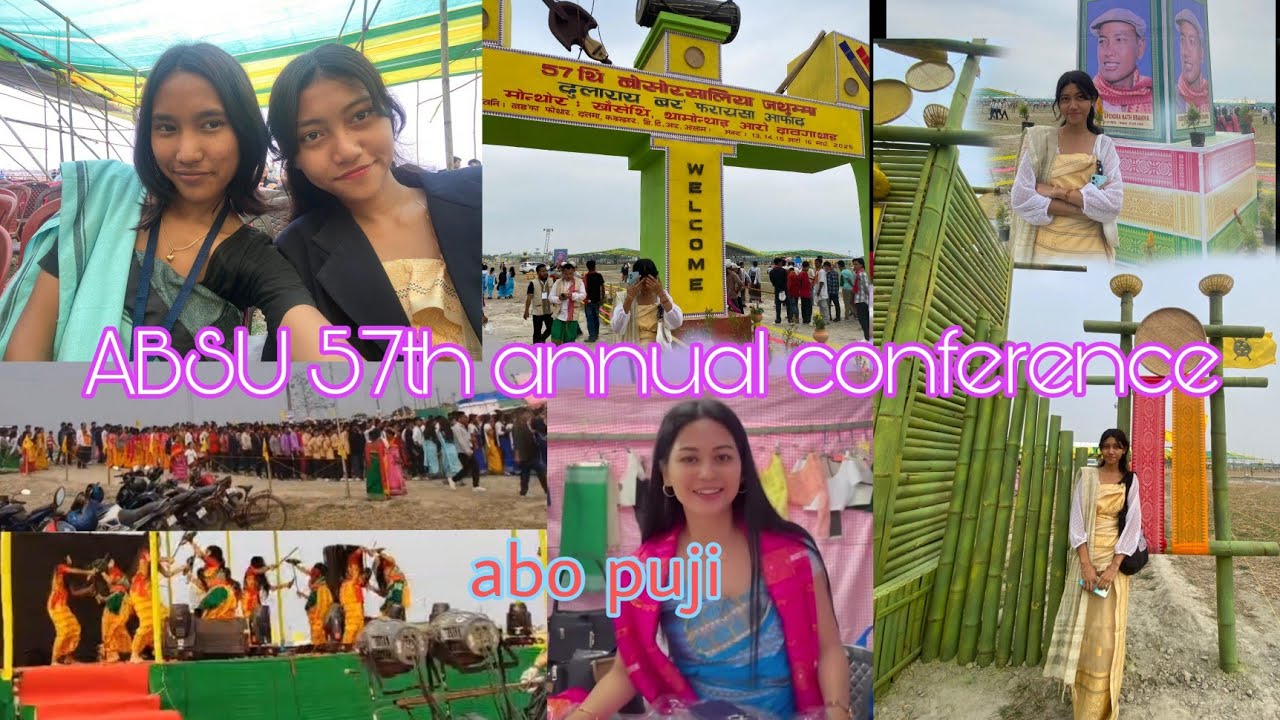 ABSU ka 57th annual conference 2025💗//damaka people itna log guys 😲//RNvlog //Kokrajhar dotoma