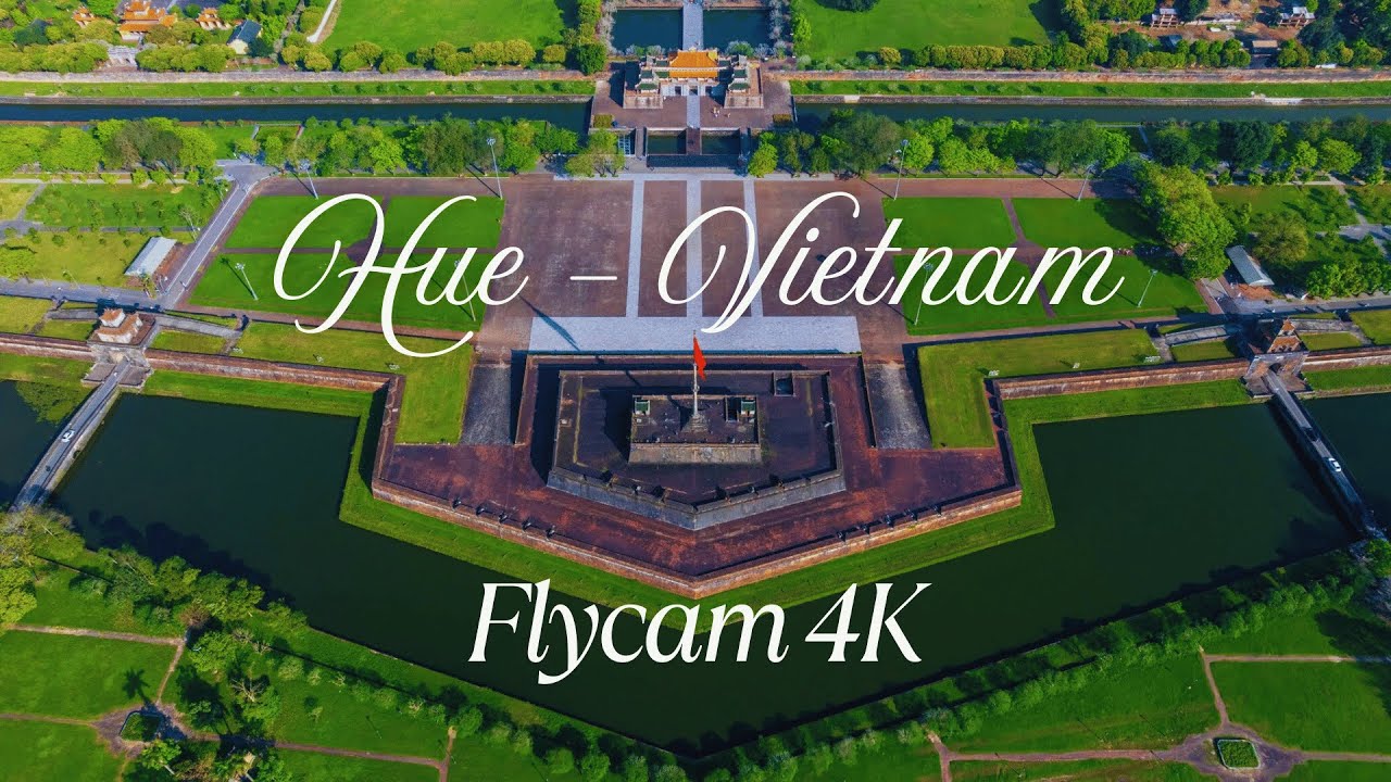 🏯 Город Хюэ – Историческая Императорская Столица Вьетнама [4K Съёмка с Дрона] – [DJI Mini 4 Pro]