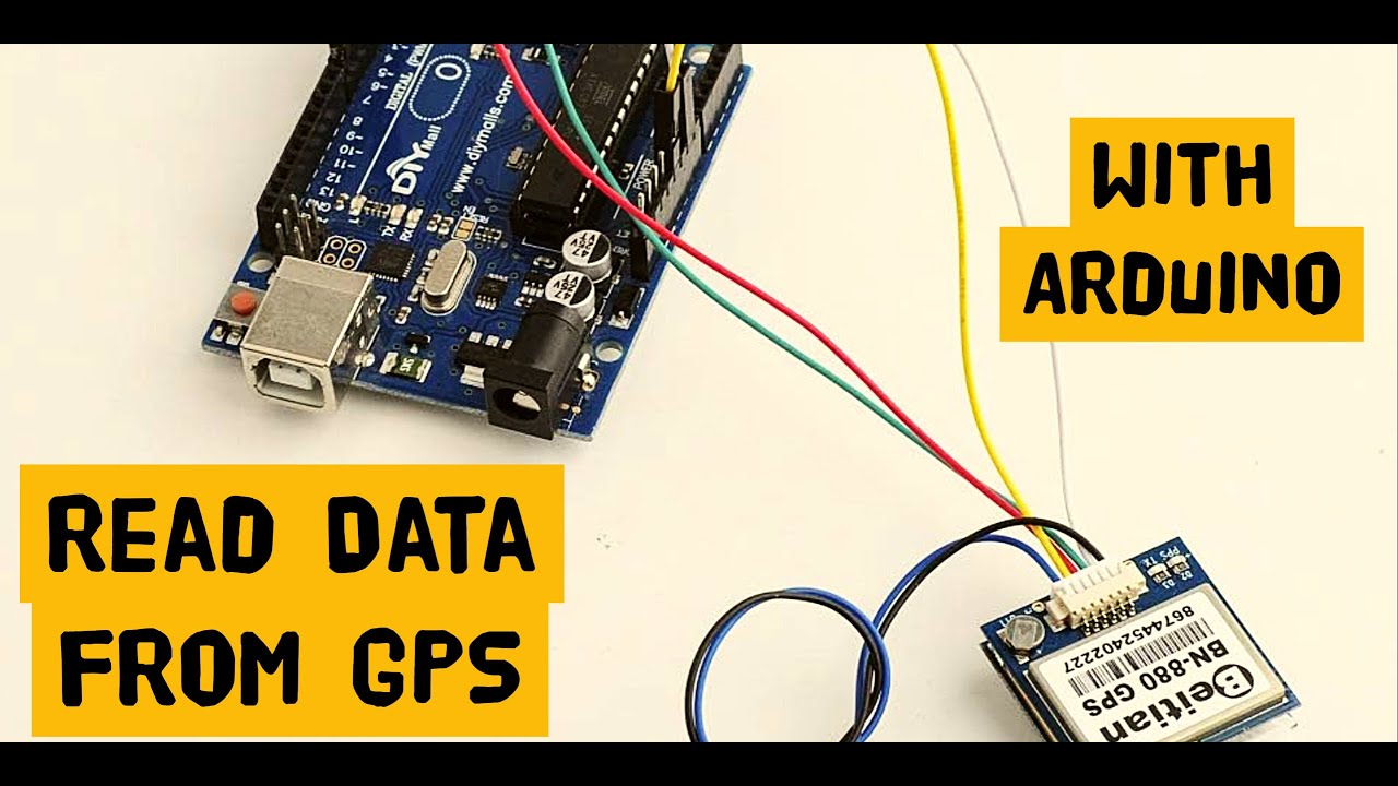 Учебное пособие по Arduino: чтение данных с GPS-модуля