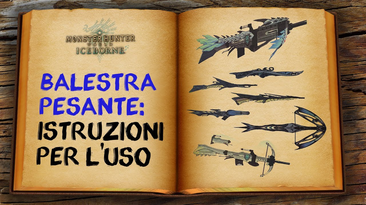 MHW Iceborne - il MANUALE DEL BUON BALESTRIERE PESANTE - (Tutorial / Abilità / Balestre Migliori)