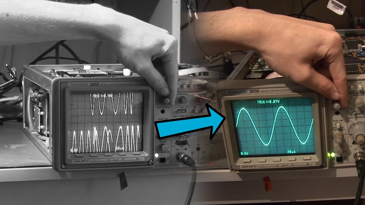 Ремонт Tektronix 2232