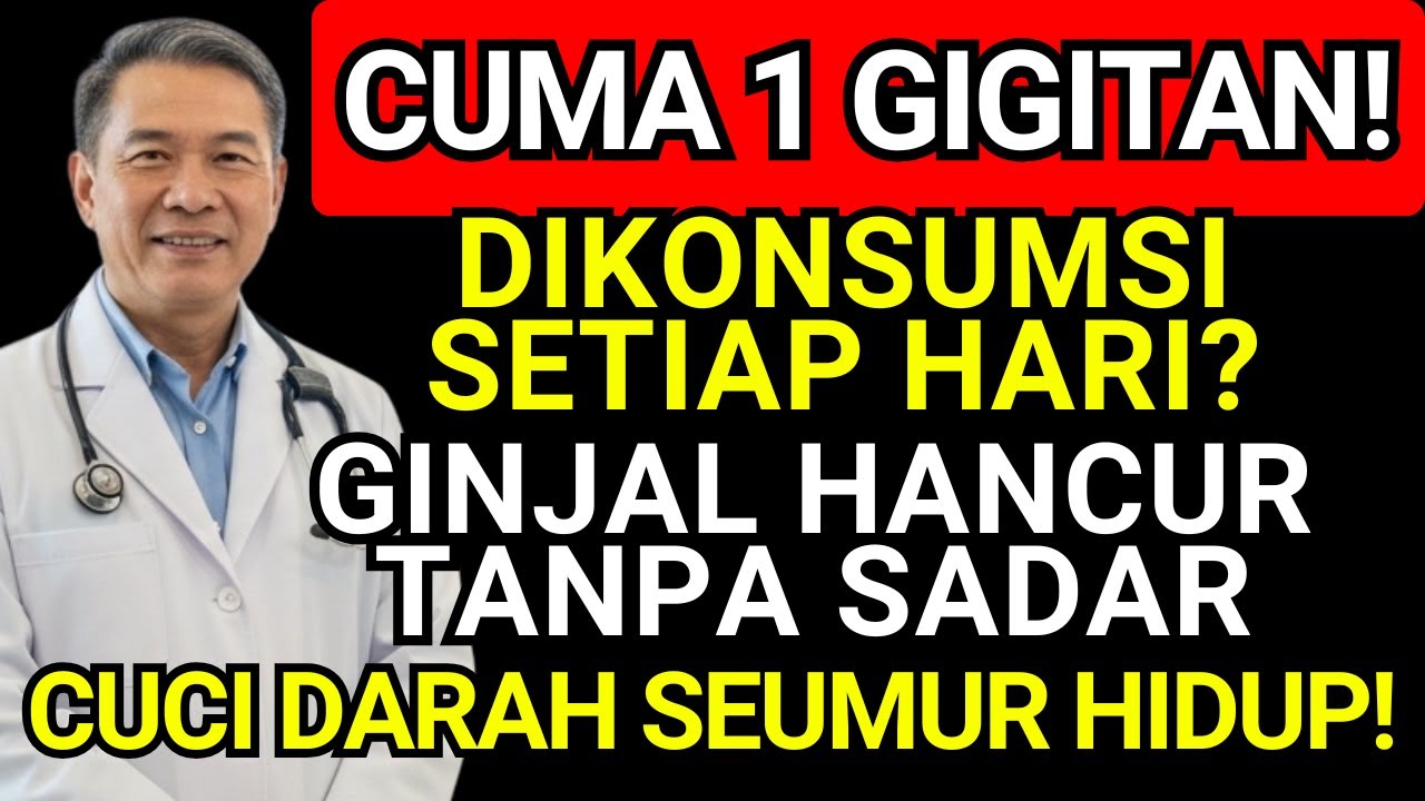 Dokter Peringatkan‼️3 SAYUR INI Bisa MERUSAK GINJAL LANSIA Jika Dimakan BERLEBIH ‼️ Kesehatan Lansia