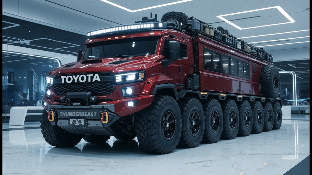 This 2026 16x16 Toyota THUNDERBEAST Is Absolutely Insane | 16-Wheel Monster Truck!