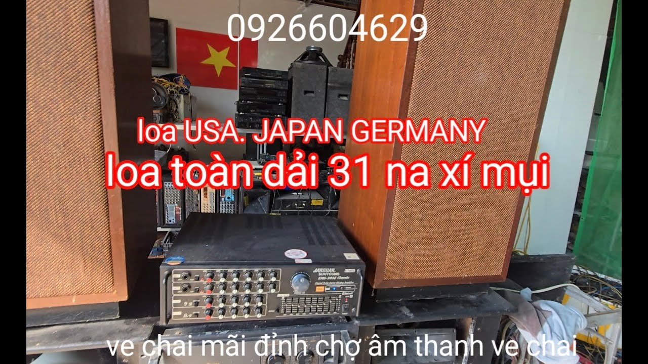 Loa USA JAPAN GERMANY. Hàng âm thanh ve chai đổ đống