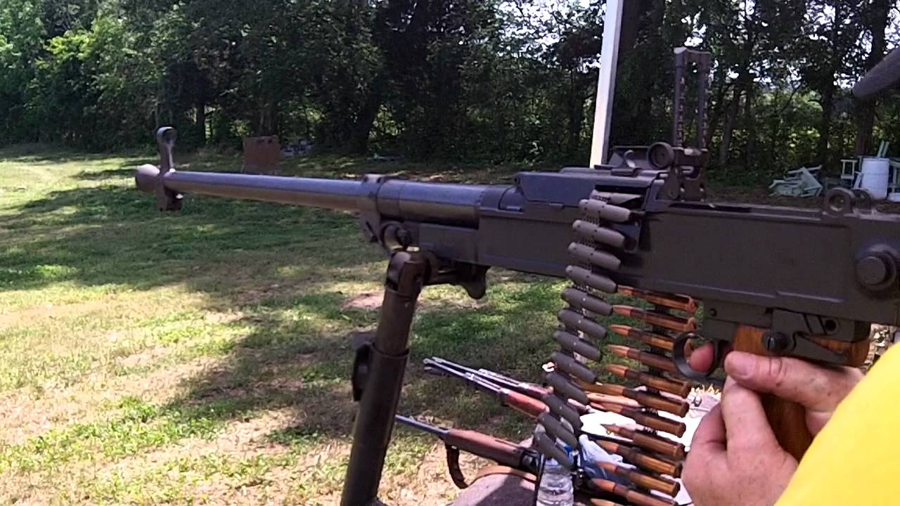 Czech UK Vz.59 Firing