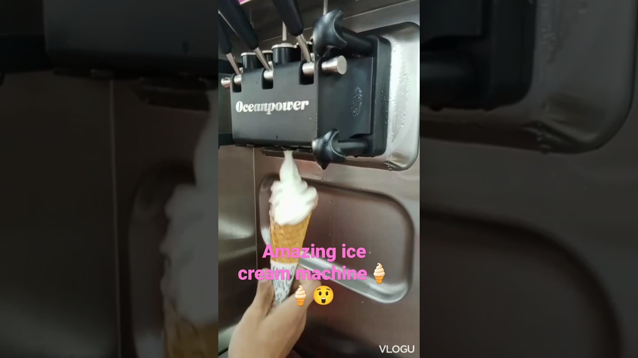 ASMR 🌈 most satisfying ice cream machine 🍦😲 #viral #icecream #yummy #asmr #shorts