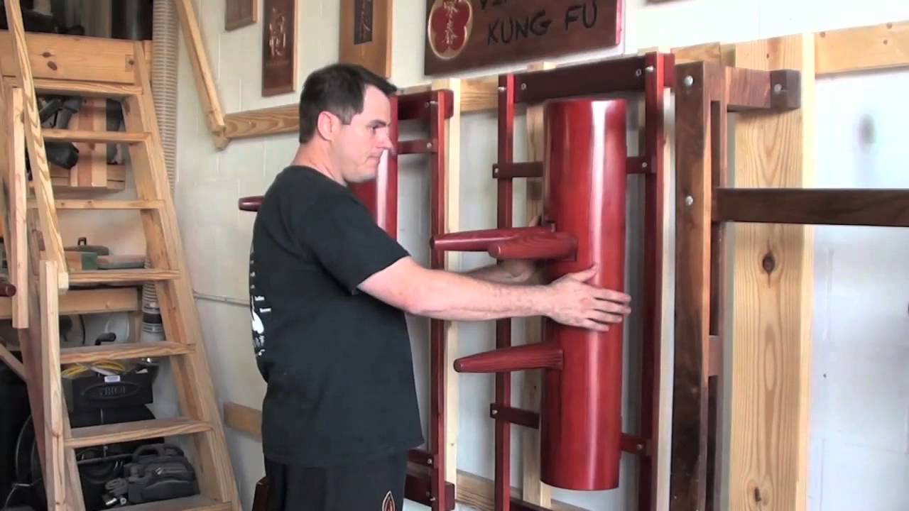 Shaolin House's Half Jong (Half Wooden Dummy) at Everything Wing Chun