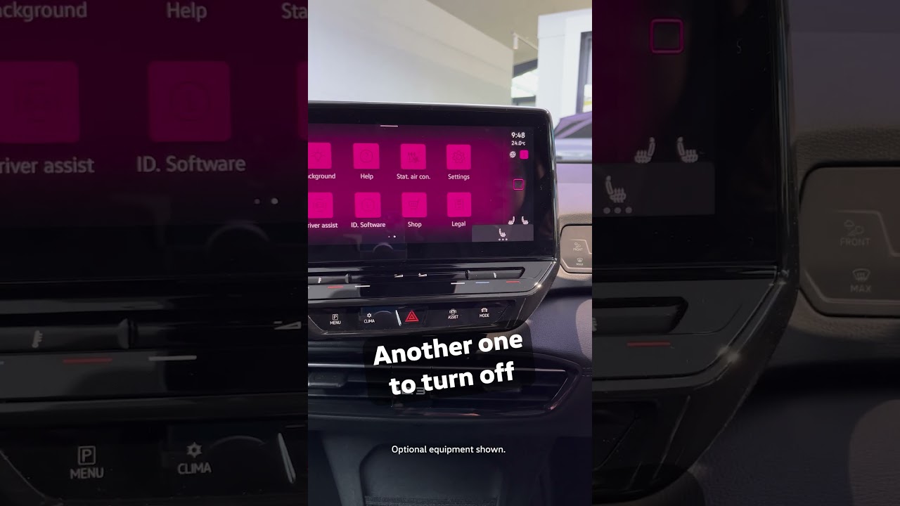 Quickly change your seat heat with a tap