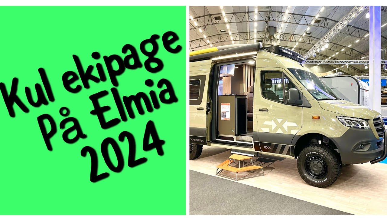Vi kollar bilar på Elmia 2024