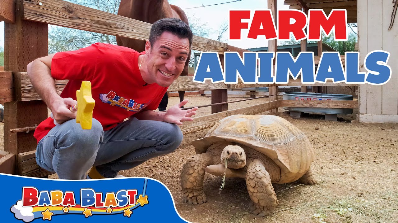 Learn About Farm Animals  Part 1| Learning  Videos for Kids | Baba Blast!