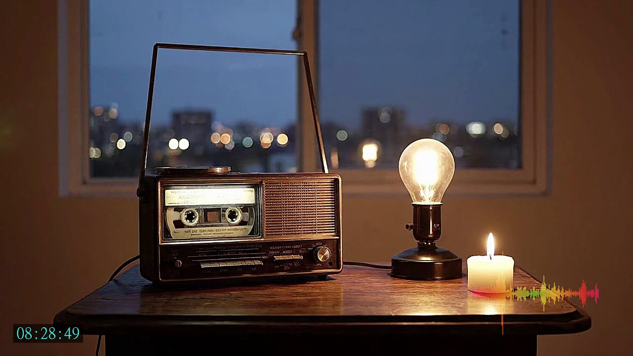 Minimal Repetitive Sound Ambience with Stable Tone for Night Relaxation