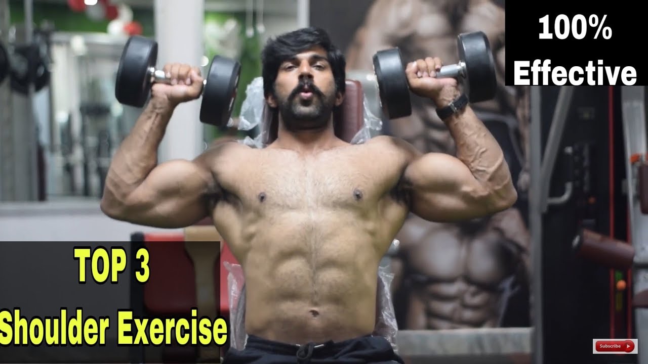 Top 3 Shoulder Mass Exercise | World&rsquo;s Best shoulder workout |Rubal Dhankar