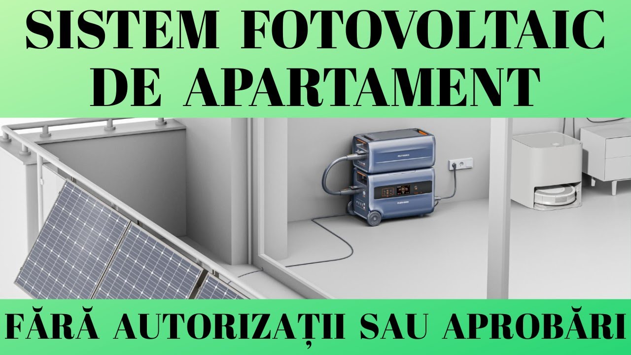 Sistem fotovoltaic de apartament, camping, rulote Runhood F2400-EU  Powerstation cu injectare