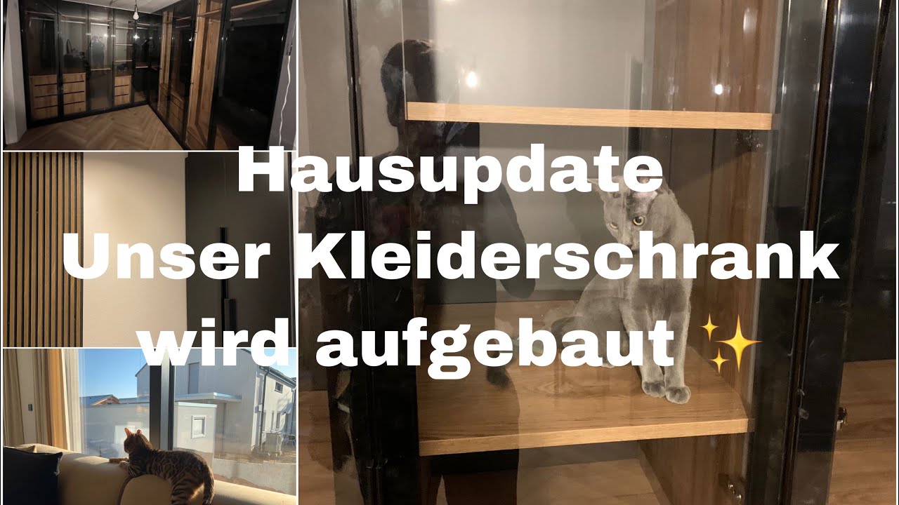 Hausupdate | Möbelaufbau | wir sind eingezogen ✨ #hausbautagebuch