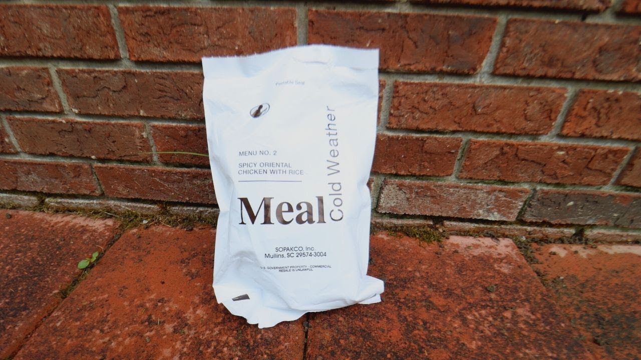 MRE МЕНЮ №2 ОСТРАЯ ВОСТОЧНАЯ ЛАПША ДЛЯ ХОЛОДНОЙ ПОГОДЫ