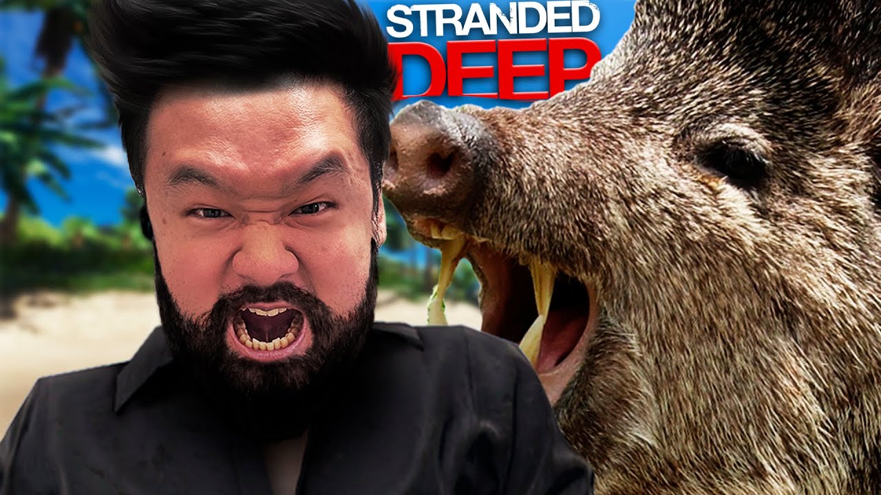 A IMPRESSIONANTE ILHA ONDE QUASE TUDO É GIGANTE | Stranded Deep T9 Ep27